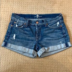 Seven For All Mankind Denim Shorts